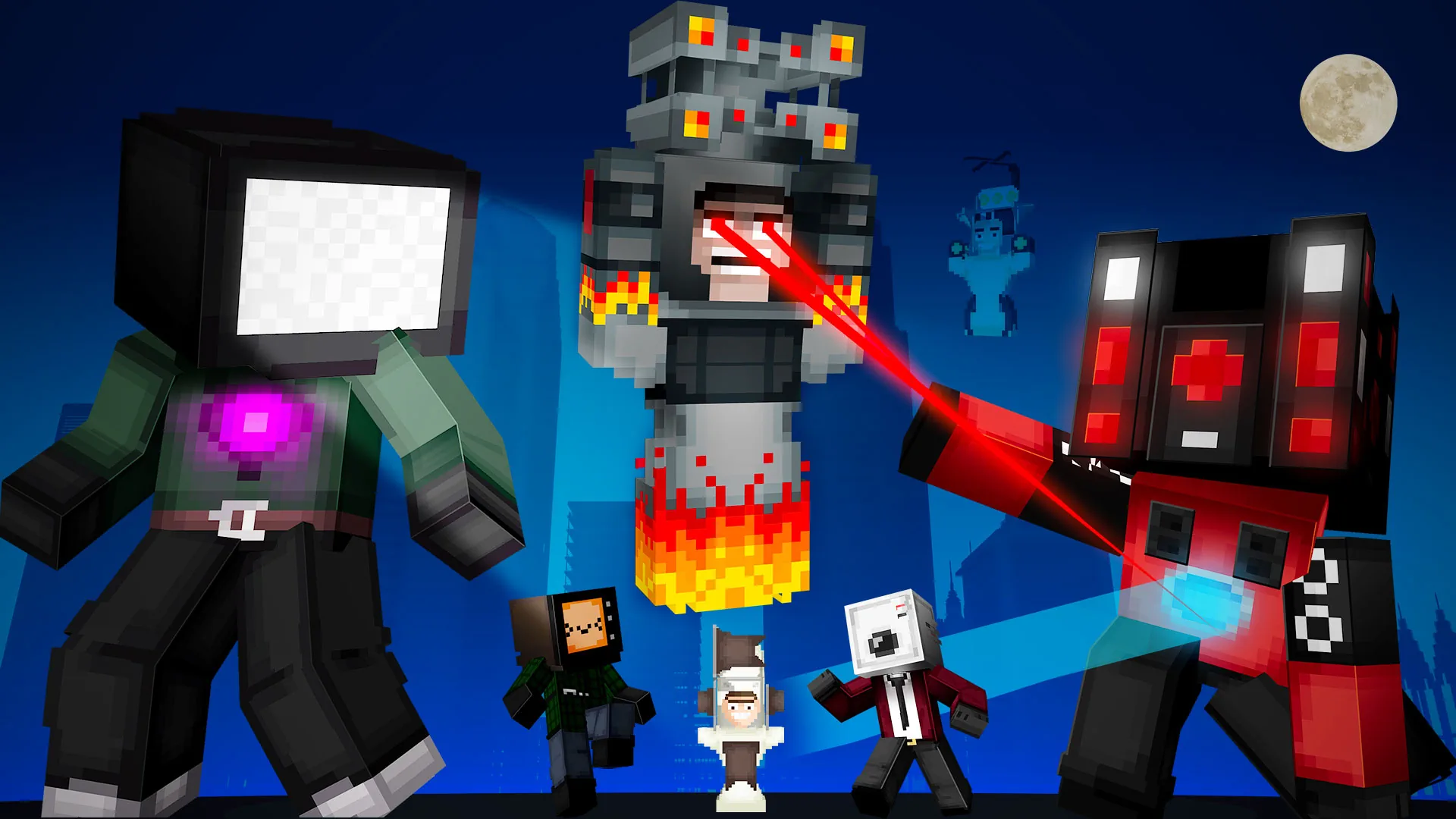 Toilets vs TVs & Cameras Skin Pack