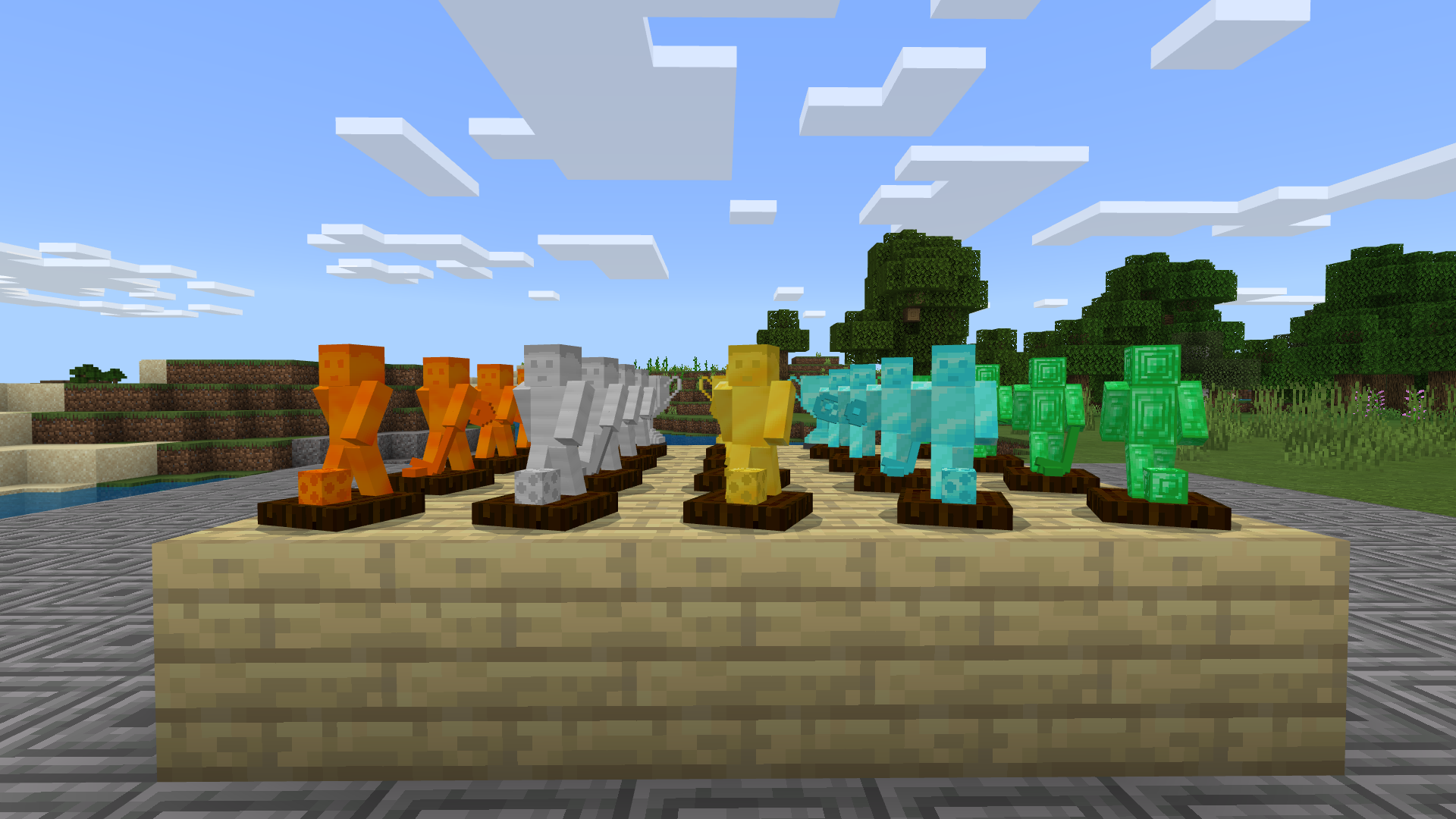 Trophy display