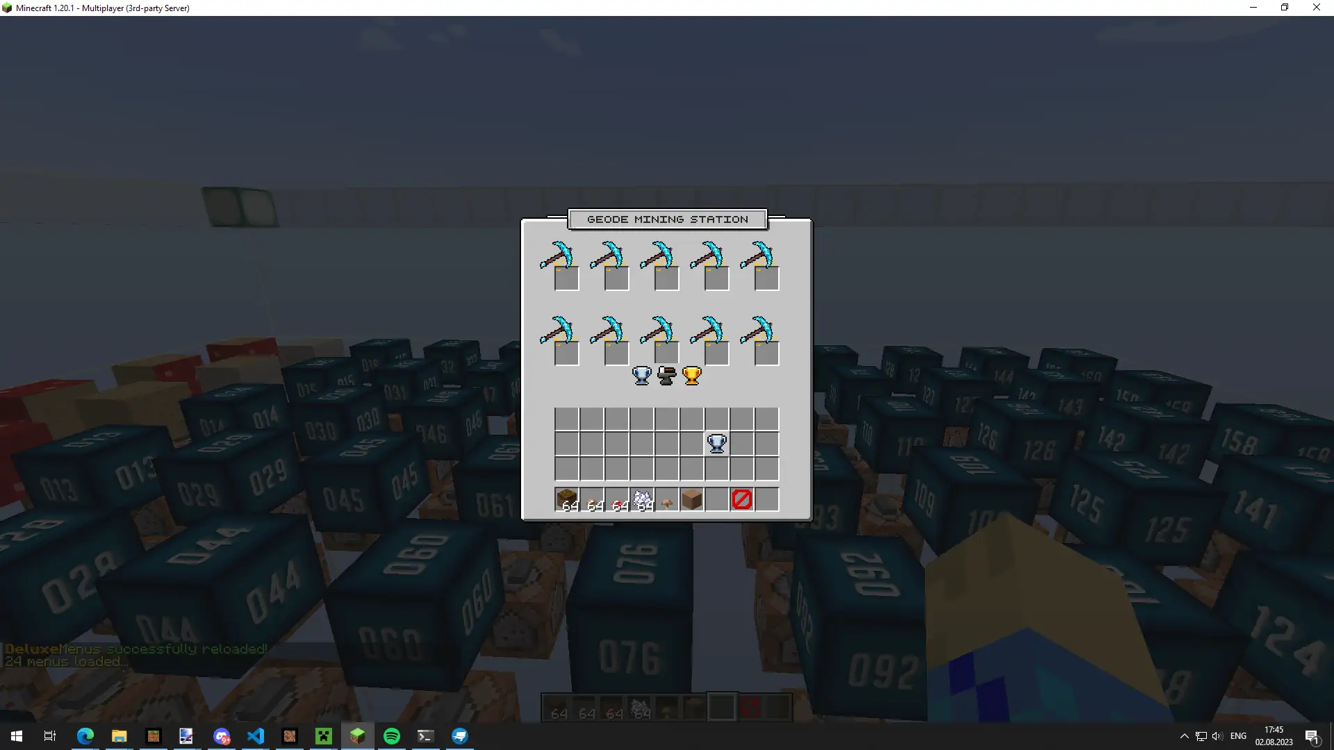 Implementation of 3D models into the game and testing